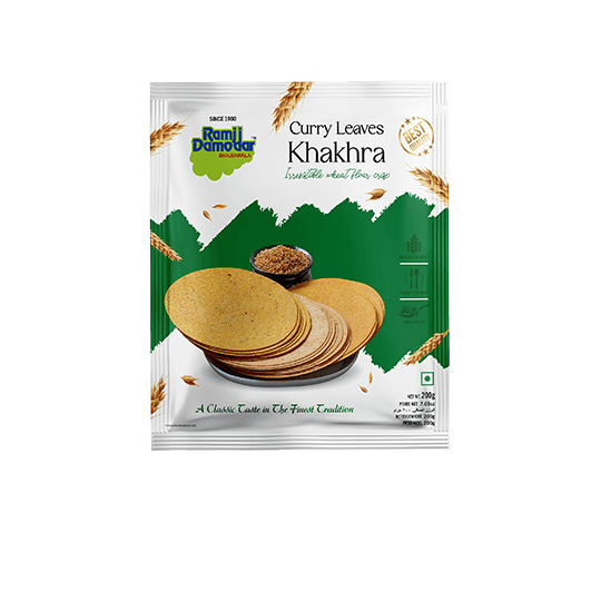 Curry leaves Khakhra